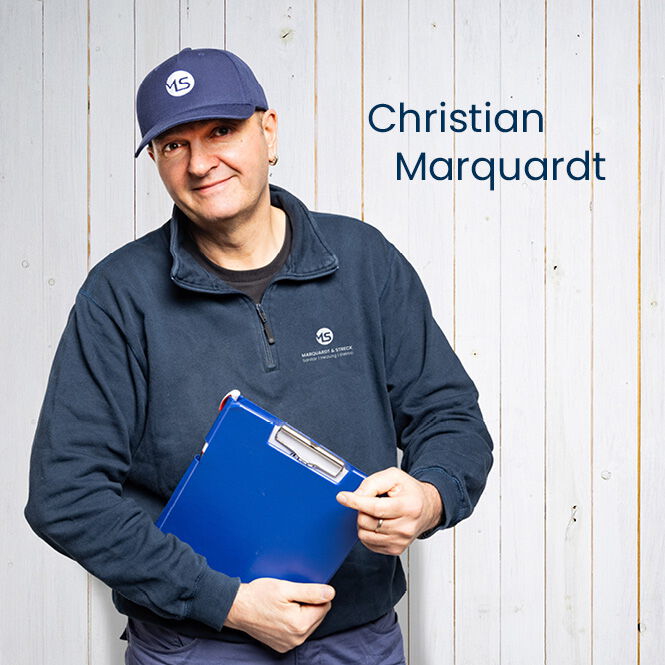 Das Team von Marquardt & Streck Hamburg | Mitarbeiter im Bereich Sanitär / Heizung / Klima (SHK) - Christian Marquardt geschäftsführender Gesellschafter, SHK-Meister