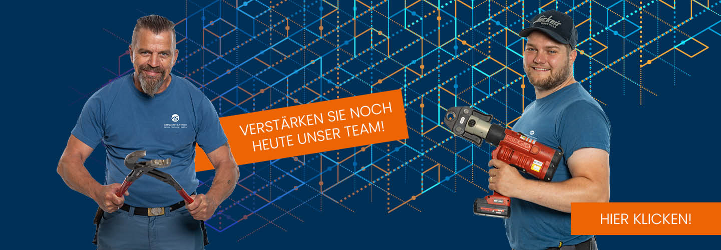 Jobangebote bei Marquardt & Streck in Hamburg-Billstedt - Jobs im Bereich SHK, Jobs im Bereich Elektrotechnik, Ausbildungsplätze