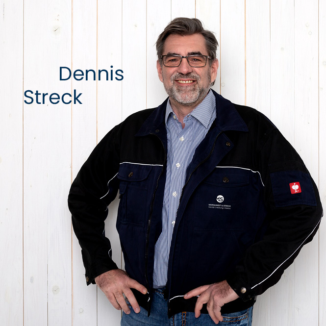 Das Team von Marquardt & Streck Hamburg | Bereich Elektrotechnik / Elektriker - Dennis Streck  geschäftsführender Gesellschafter, Elektro-Meister & Betriebswirt des Handwerks